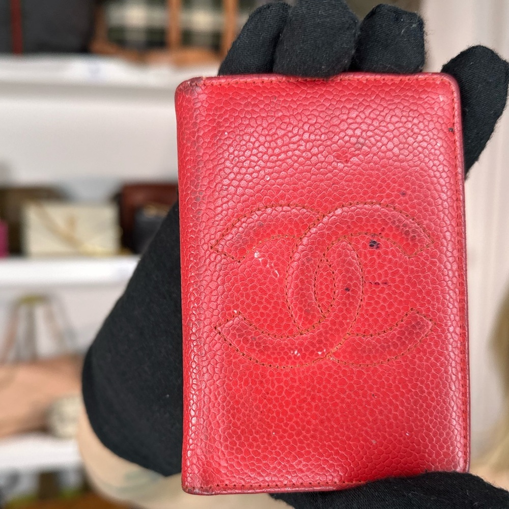 Chanel card holder